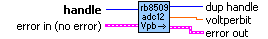 RB8509 ADC12 Get Voltperbit